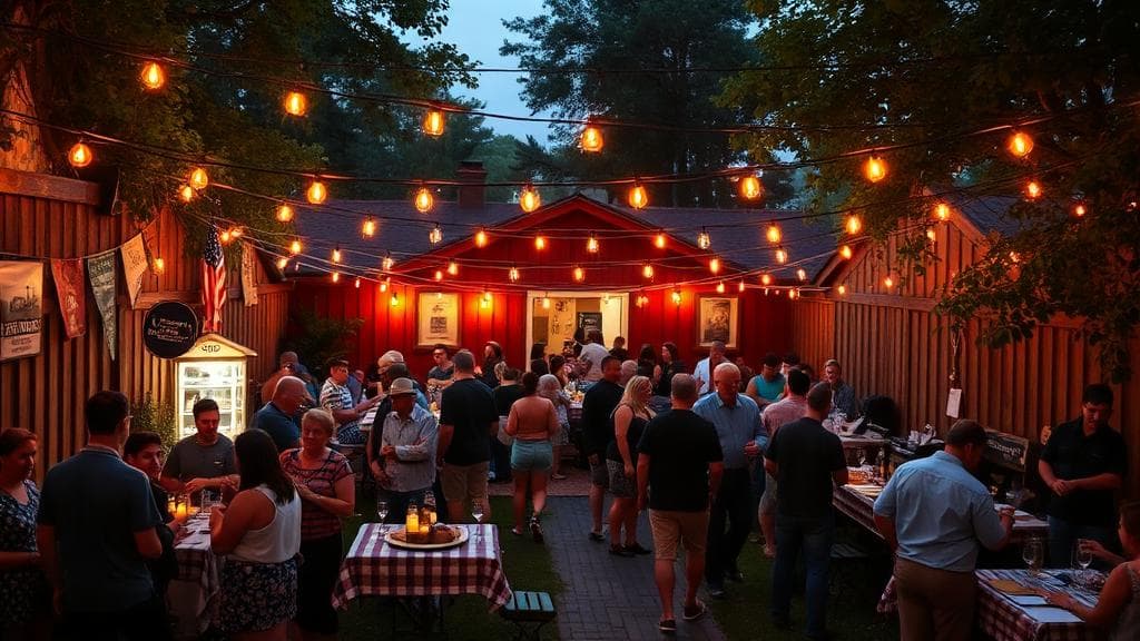Backyard event