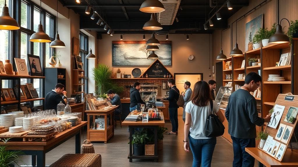Cafe popup event