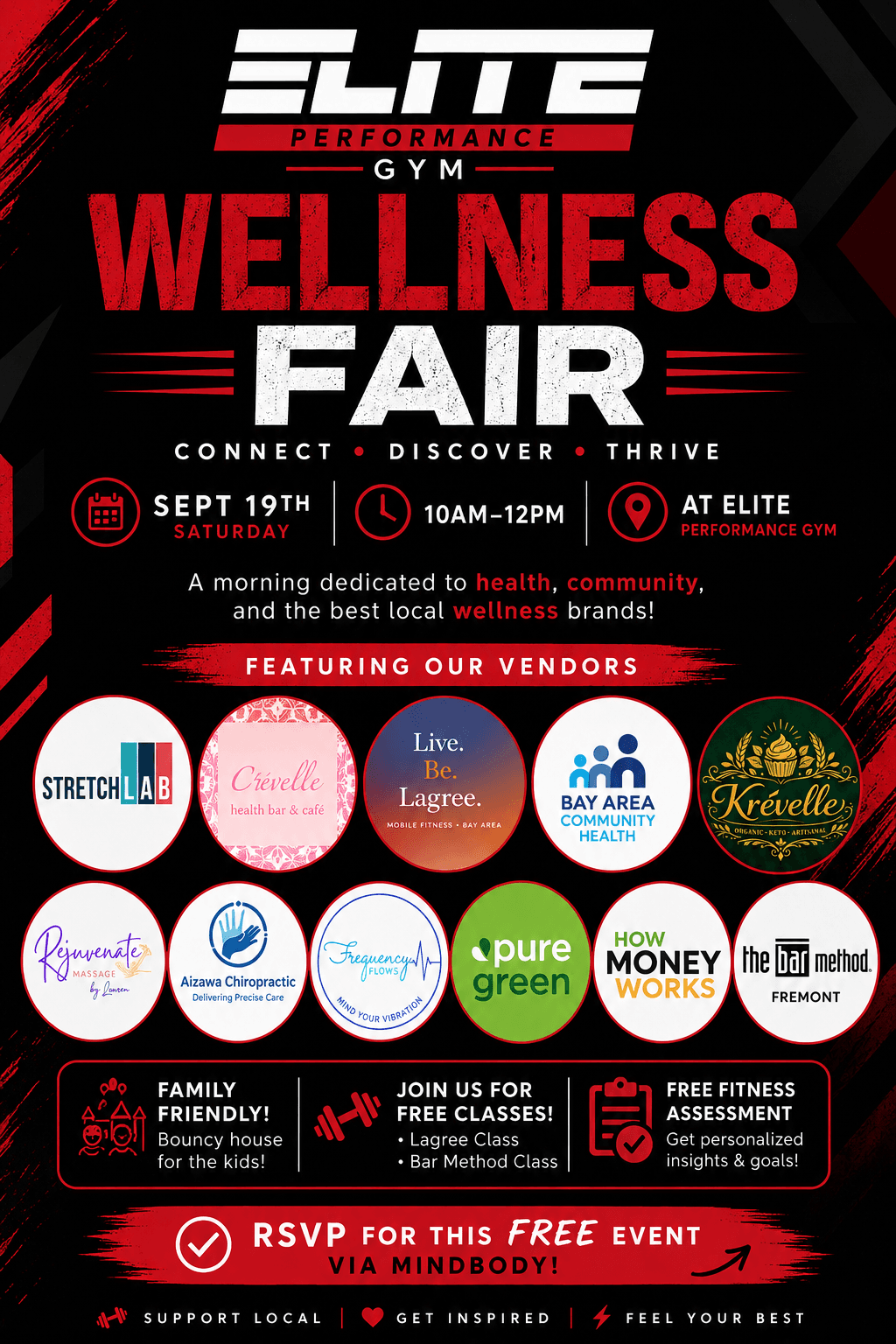 Elite Performance Gym - Community Wellness Event