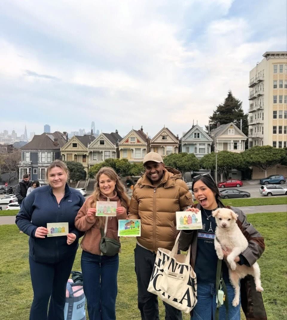 Picnic & Painted Ladies Watercolor Workshop gallery image 5