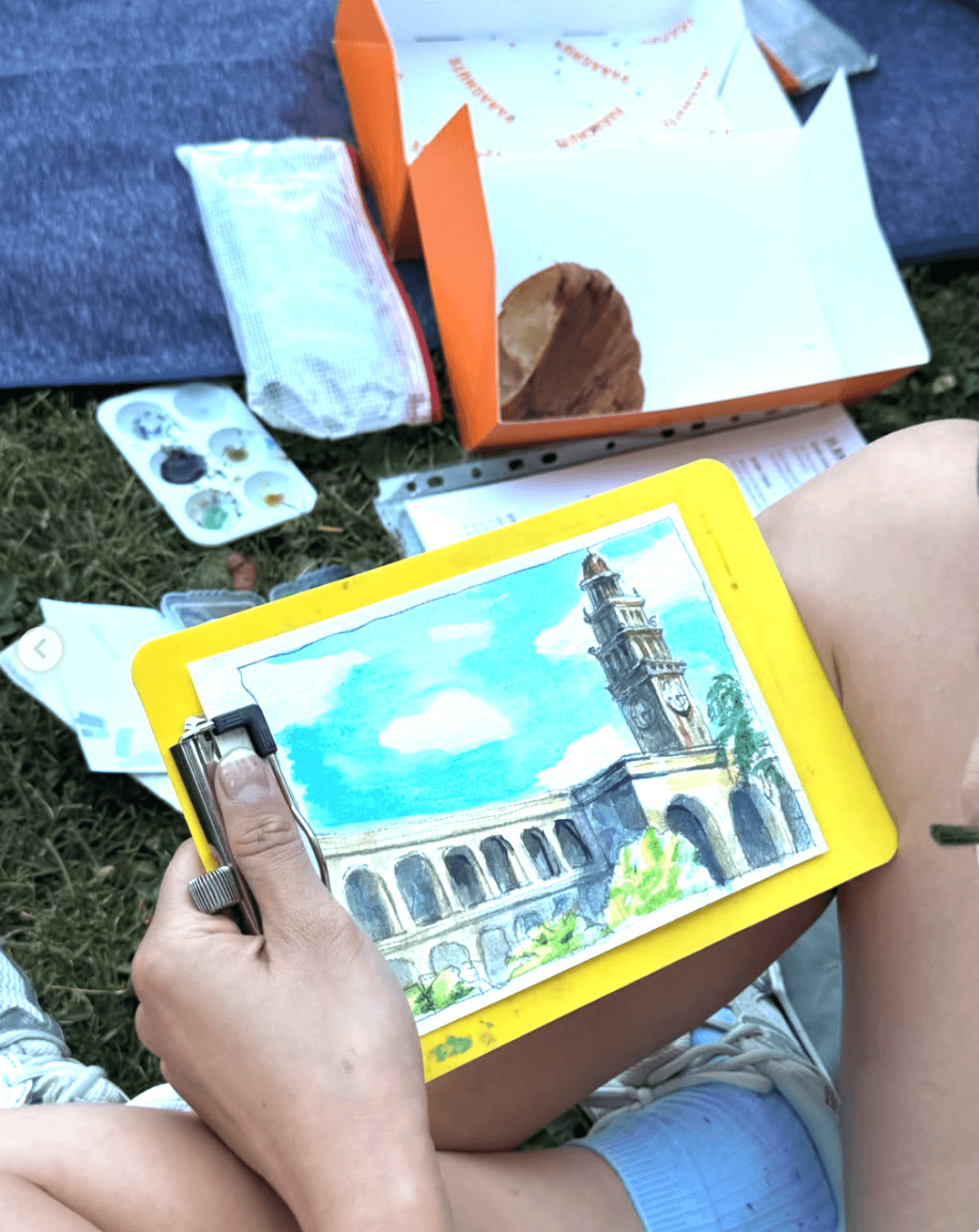 Paint the Ferry Building - Picnic and Watercolor Workshop (Copy) gallery image 3