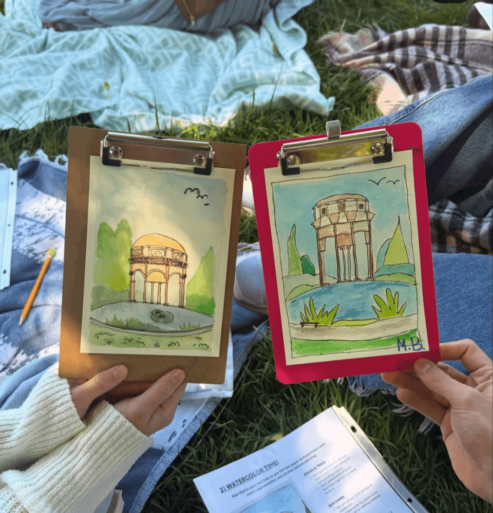 Palace of Fine Arts - Picnic & Watercolor Workshop gallery image 2