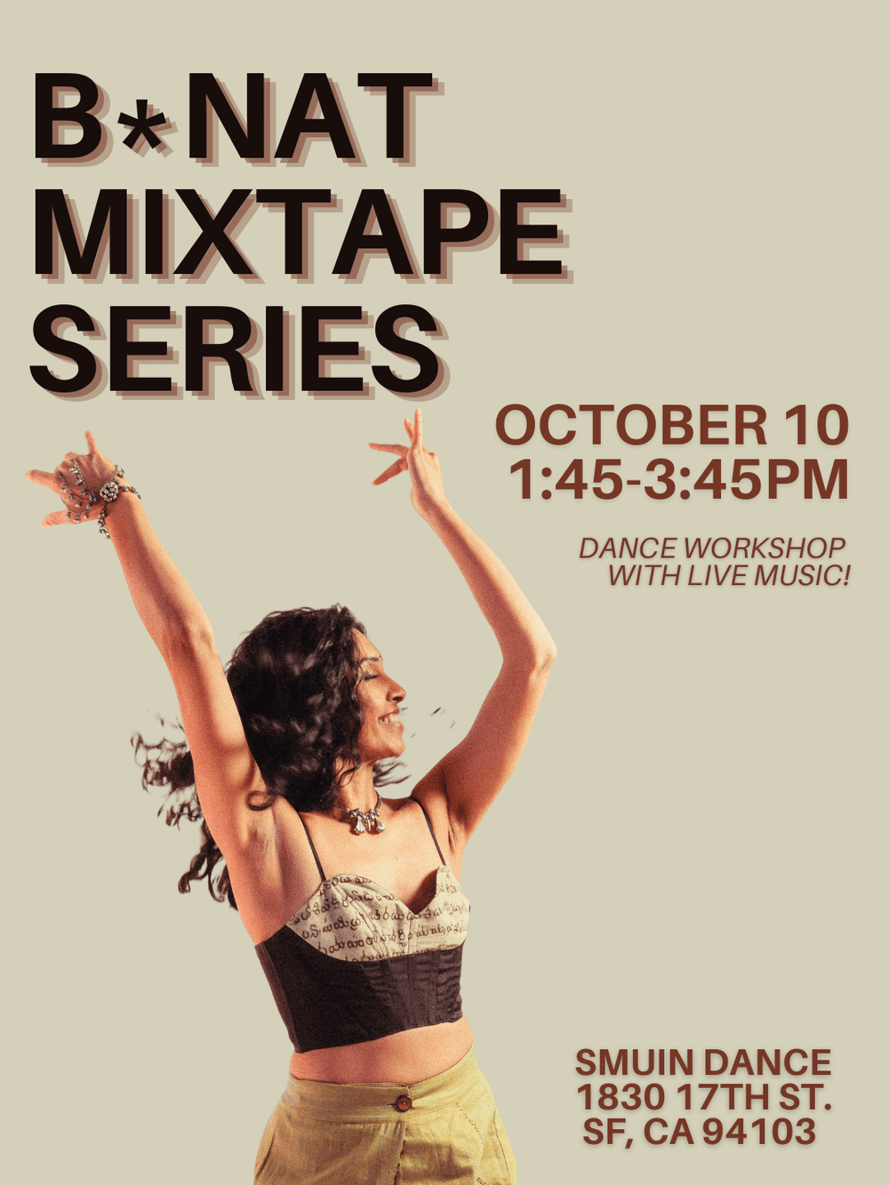 B*nat Mixtape Series: A Dance and Music Workshop