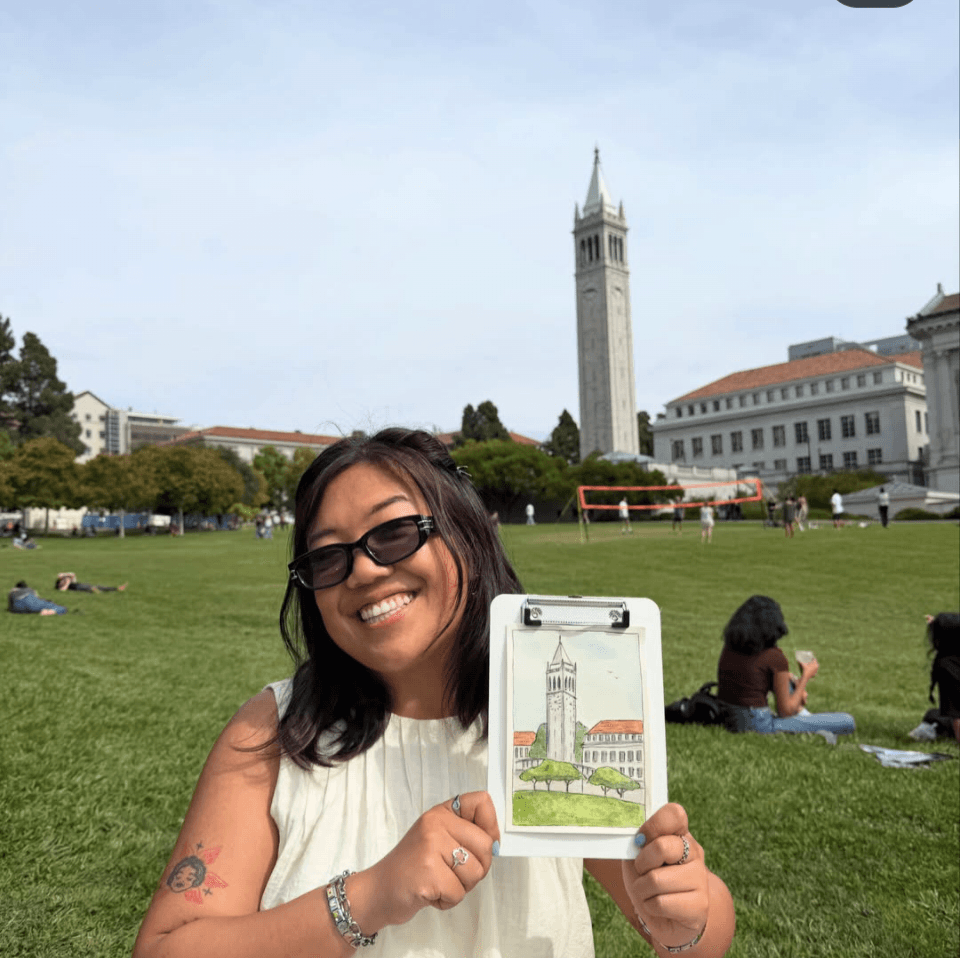 Sather Tower - Picnic & Watercolor Workshop gallery image 3